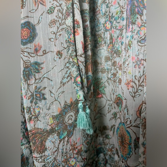 NWT Victoria’s Secret Sheer Floral Babydoll Nightie/Tank Top w/ Ruffles SZ L - Picture 7 of 10